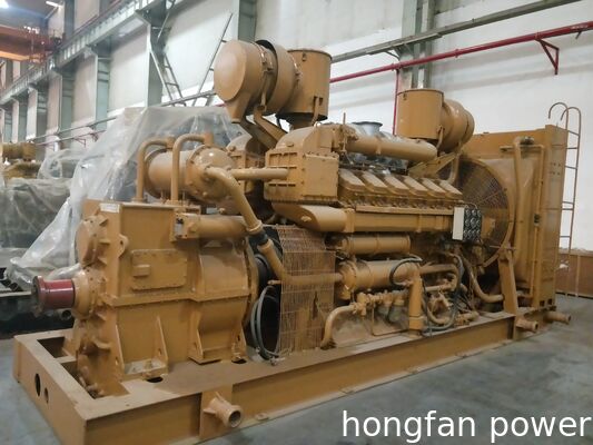 Jichai 500KW G12V190ZLDZ 1000R/min Biogas Gas Generator for CHP application