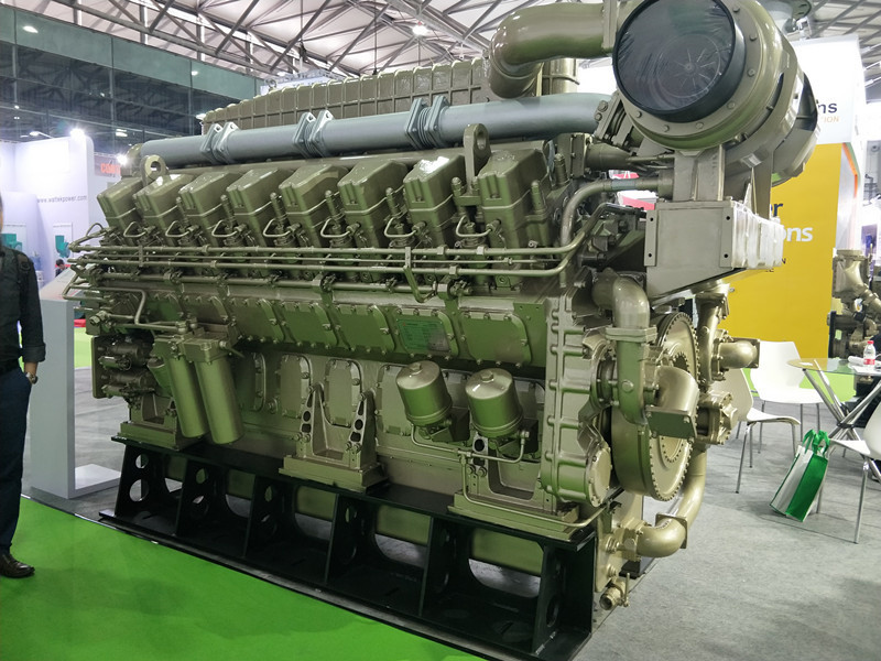 900-2400KW diesel marine engine for ship and boat jinan diesel engine ...